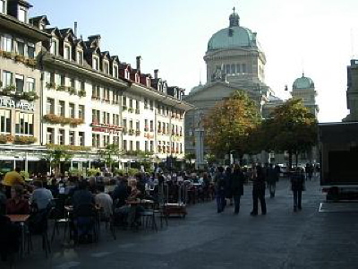 Parliament building in Berne